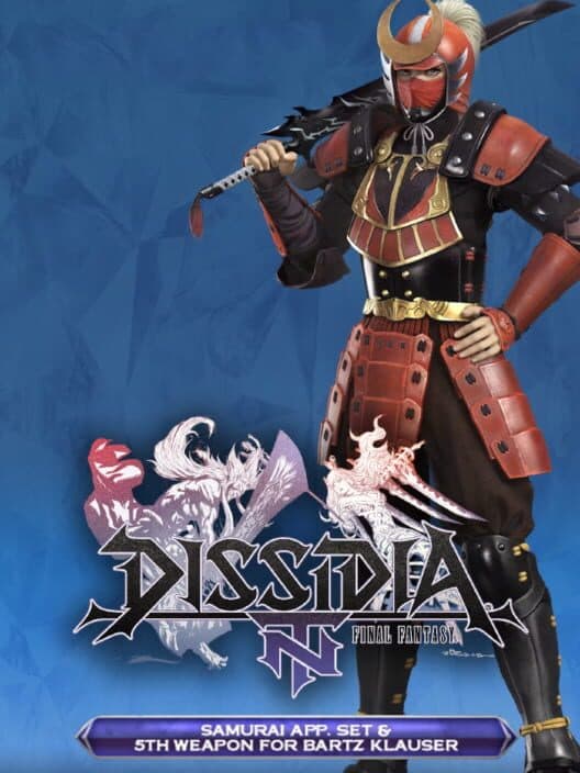Обложка Dissidia Final Fantasy NT: Samurai App. Set & 5th Weapon for Bartz Klauser