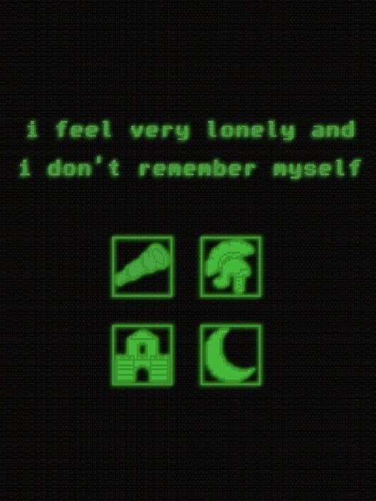 Обложка I Feel Very Lonely and I Don’t Remember Myself