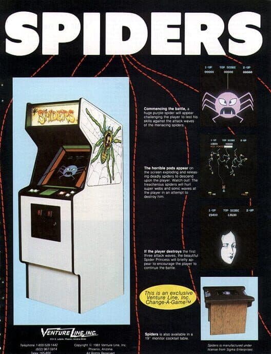 Обложка Spiders