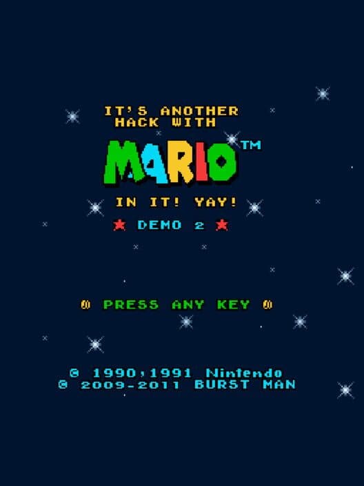 Обложка It's another hack with Mario in it! Yay!