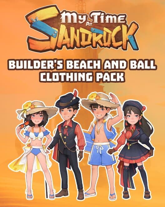 Обложка My Time at Sandrock: Builder's Beach and Ball Clothing Pack