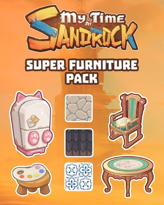 Обложка My Time at Sandrock: Super Furniture Pack