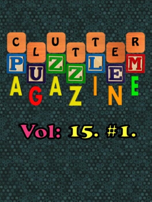 Обложка Clutter Puzzle Magazine Vol. 15 No. 1: Collector's Edition
