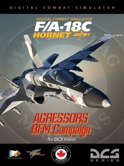 Обложка DCS World: F/A-18C - Aggressors BFM Campaign