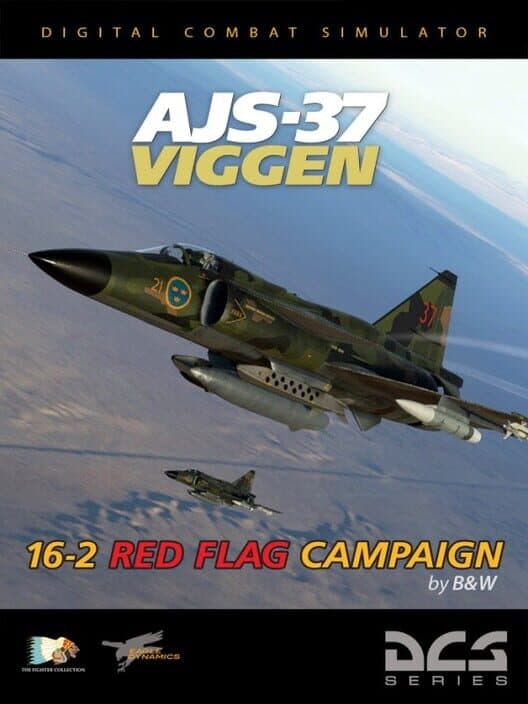 Обложка DCS World: AJS-37 Viggen - 16-2 Red Flag Campaign