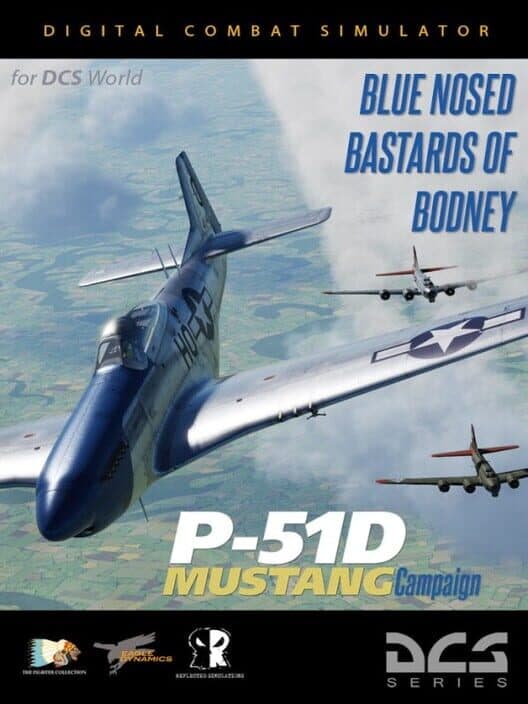 Обложка DCS World: P-51D Mustang Blue Nosed Bastards of Bodney Campaign