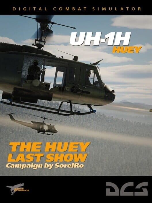 Обложка DCS World: UH-1H The Huey Last Show Campaign by SorelRo
