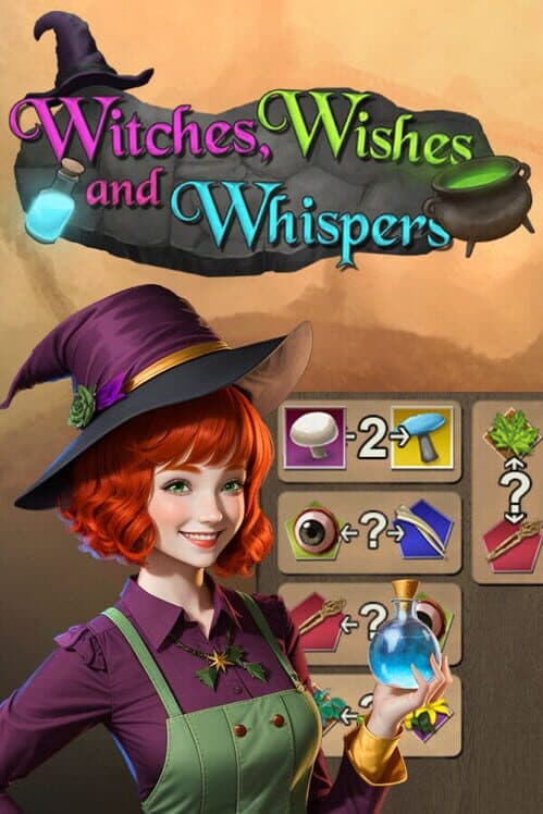Обложка Witches Wishes and Whispers