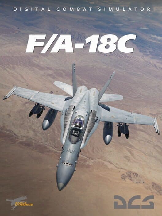 Обложка DCS World: F/A-18C Hornet