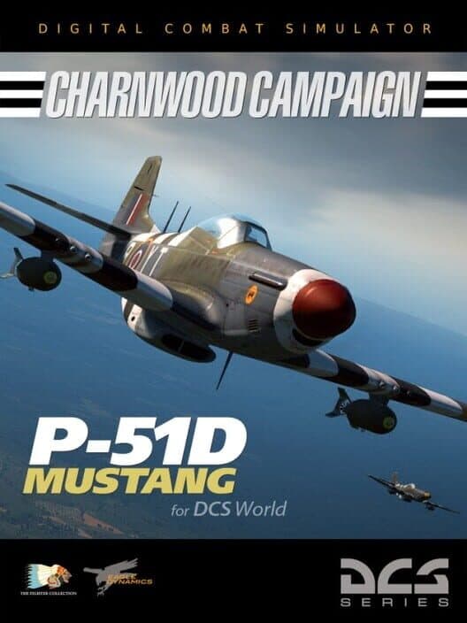 Обложка DCS World: P-51D Mustang - Operation Charnwood Campaign