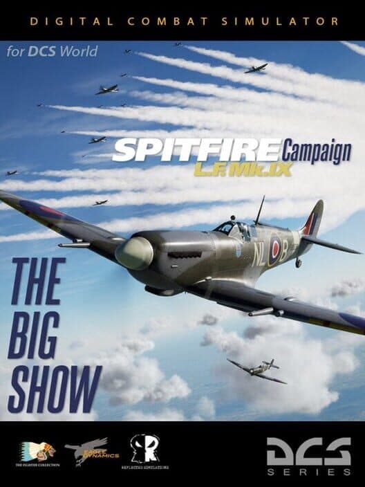 Обложка DCS World: Spitfire LF Mk.IX - The Big Show Campaign