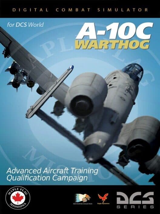 Обложка DCS World: A-10C - Advanced Aircraft Training Qualification Campaign