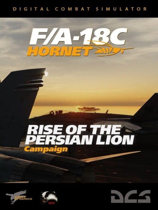 Обложка DCS World: F/A-18C Rise of the Persian Lion Campaign