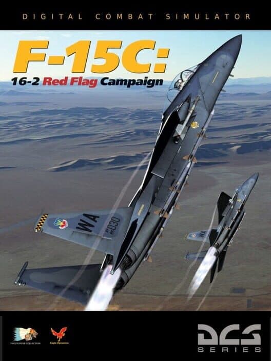 Обложка DCS World: F-15C - Red Flag Campaign