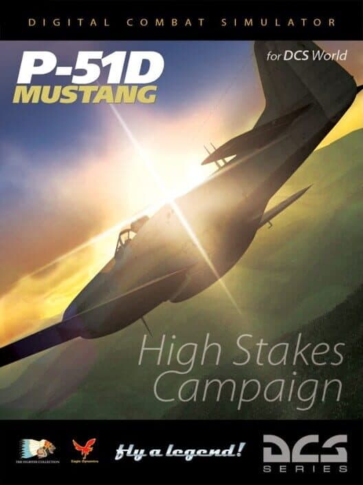 Обложка DCS World: P-51D - High Stakes Campaign