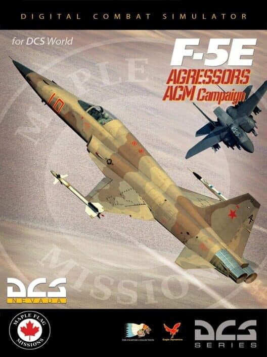 Обложка DCS World: F-5E - Aggressors Air Combat Maneuver Campaign