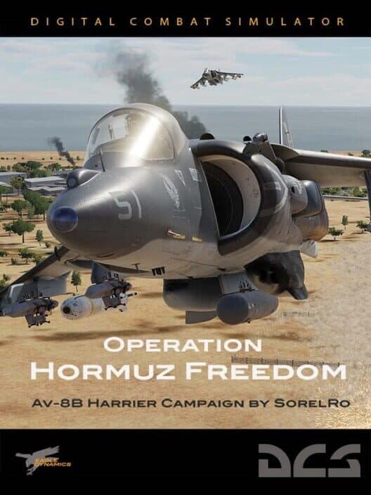 Обложка DCS World: AV-8B Hormuz Freedom Campaign by SorelRo