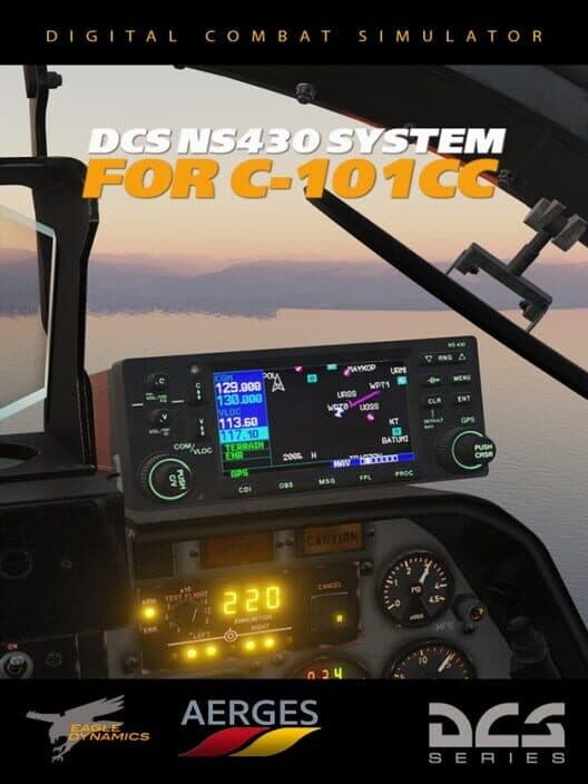 Обложка DCS World: NS 430 Navigation System for C-101СС