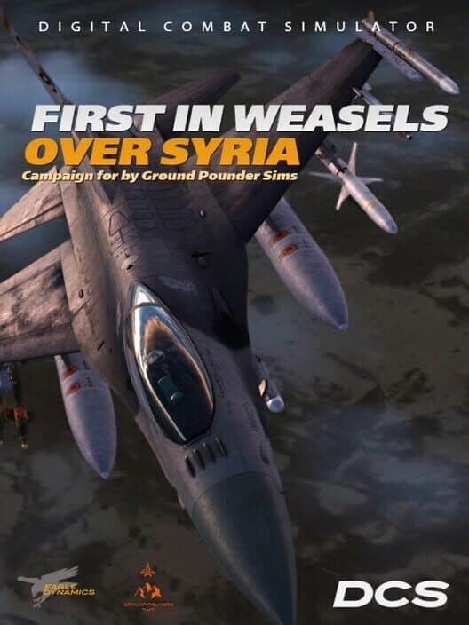 Обложка DCS World: F-16C First in Weasels Over Syria Campaign by Ground Pounder Sims