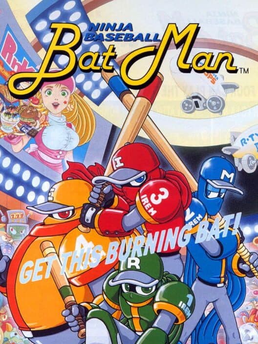 Обложка Ninja Baseball Bat Man