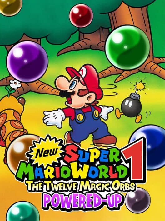 Обложка New Super Mario World 1: The Twelve Magic Orbs - Powered-Up