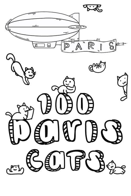 Обложка 100 Paris Cats