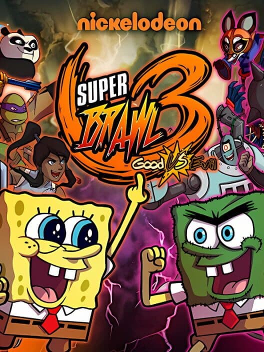 Обложка Super Brawl 3: Good vs. Evil