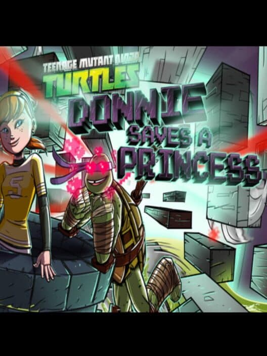 Обложка Teenage Mutant Ninja Turtles: Donnie Saves a Princess