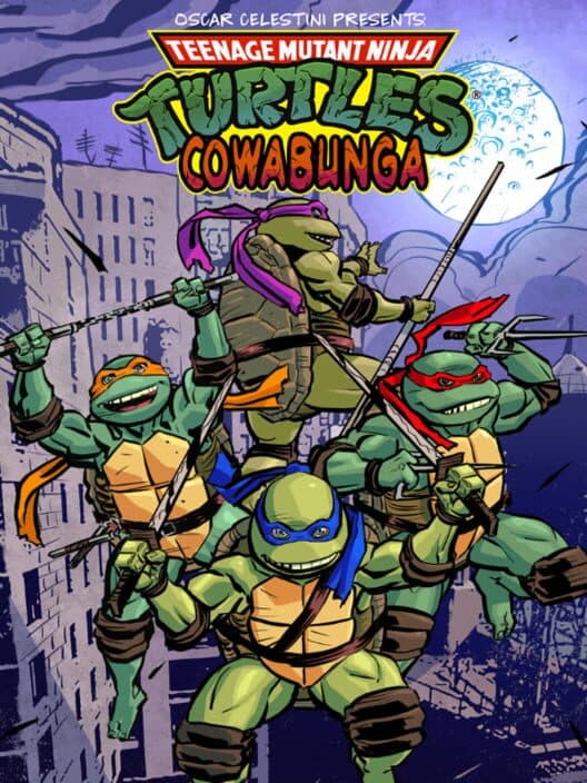 Обложка Teenage Mutant Ninja Turtles: Cowabunga