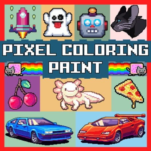 Обложка Pixel Coloring Paint