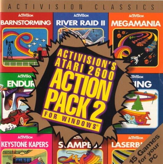 Обложка Activision's Atari 2600 Action Pack 2