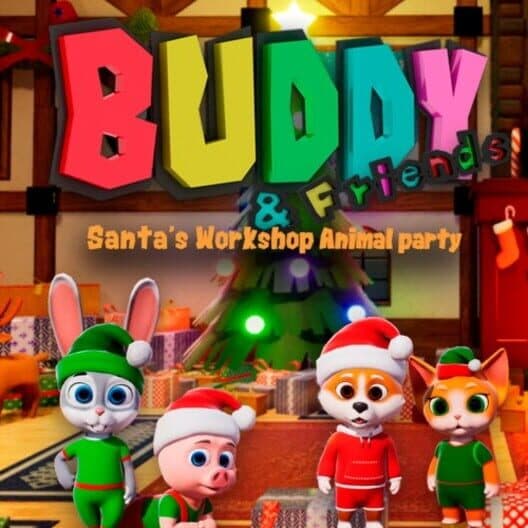 Обложка Buddy & Friends: Santa's Workshop Animal Party
