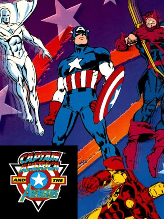 Обложка Captain America and the Avengers