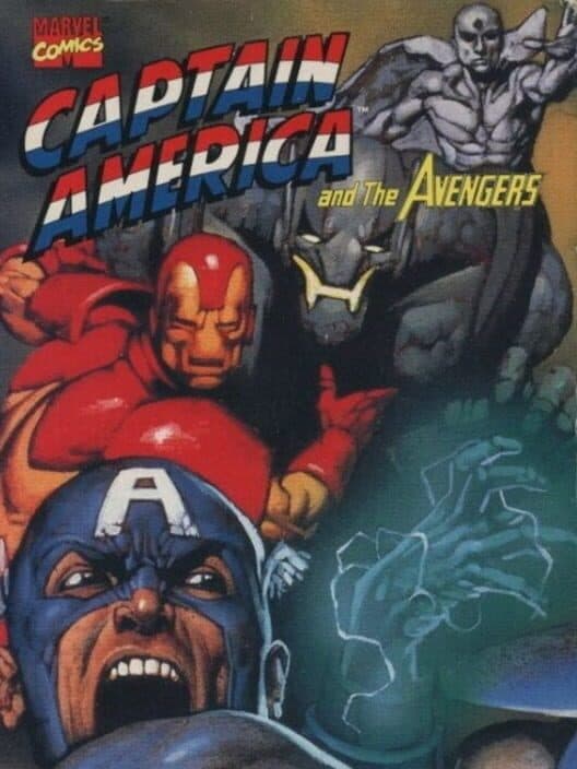 Обложка Captain America and the Avengers