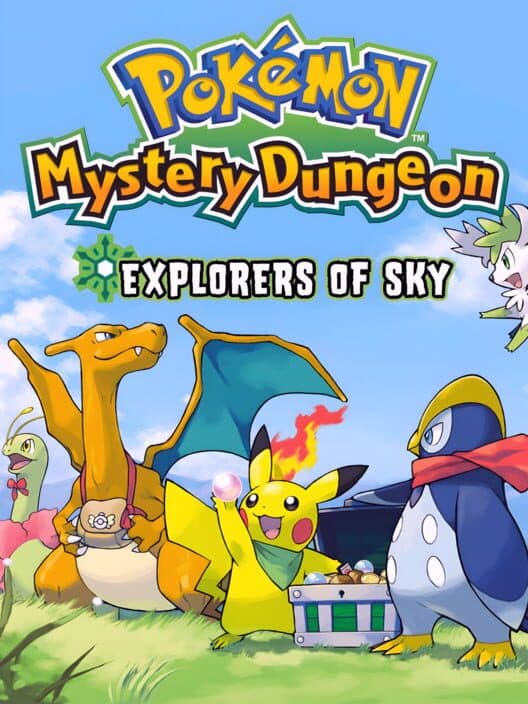 Обложка Pokémon Mystery Dungeon: Explorers of Sky