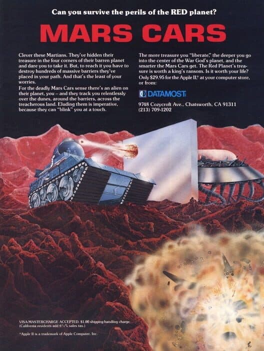Обложка Mars Cars