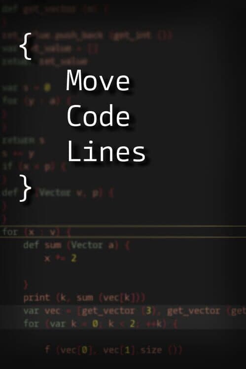 Обложка Move Code Lines