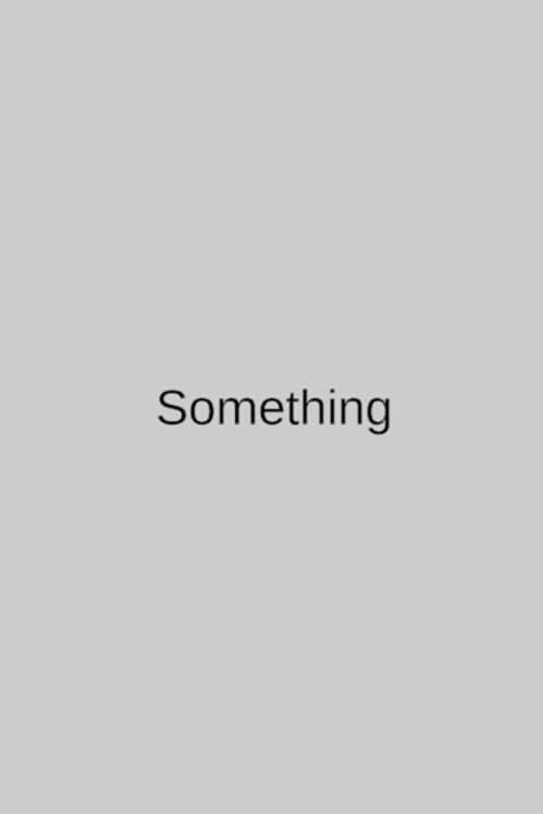 Обложка Something