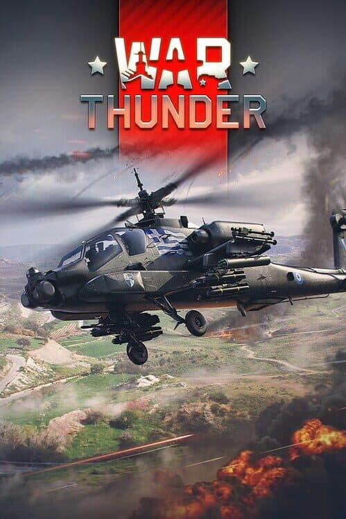 Обложка War Thunder: Greek AH-64A Apache