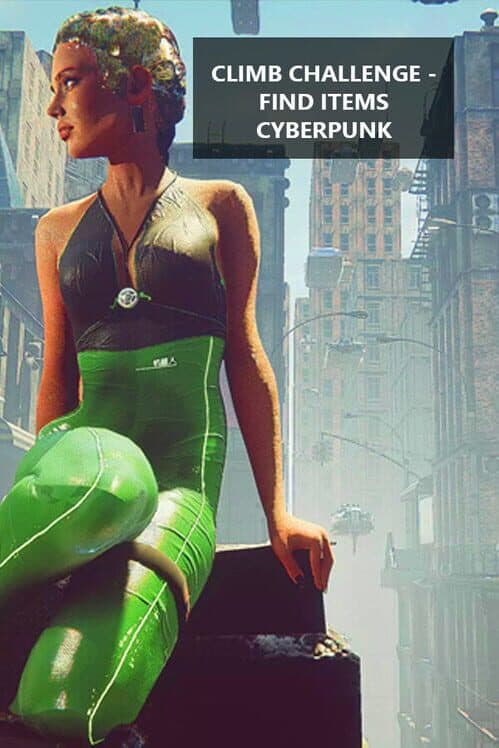 Обложка Climb Challenge: Find Items Cyberpunk