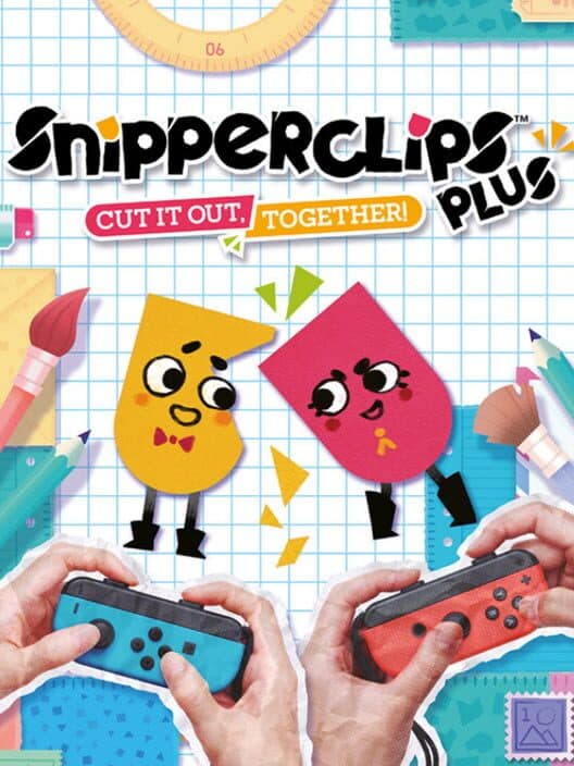 Обложка Snipperclips Plus: Cut It Out, Together!