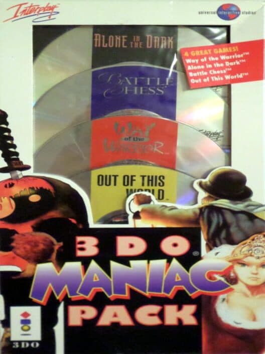 Обложка 3DO Maniac Pack