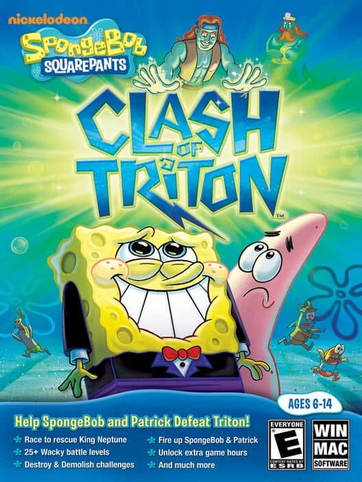 Обложка Spongebob Squarepants: Clash of Triton