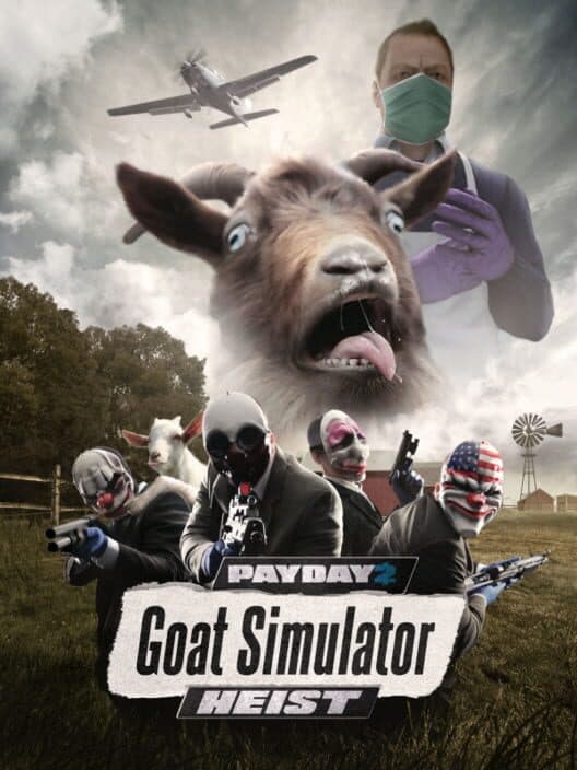 Обложка Payday 2: The Goat Simulator Heist