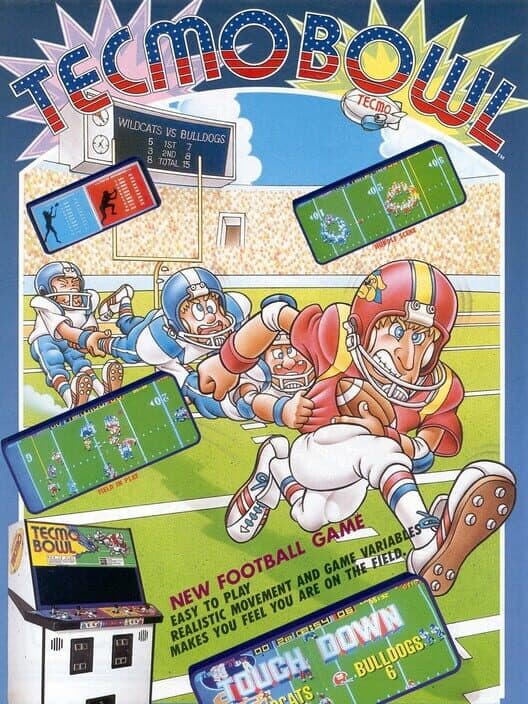 Обложка Tecmo Bowl