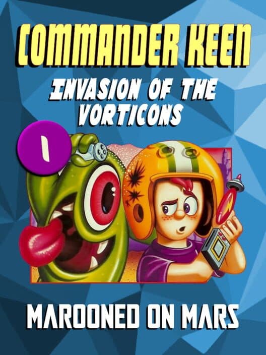 Обложка Commander Keen in Invasion of the Vorticons: Marooned on Mars
