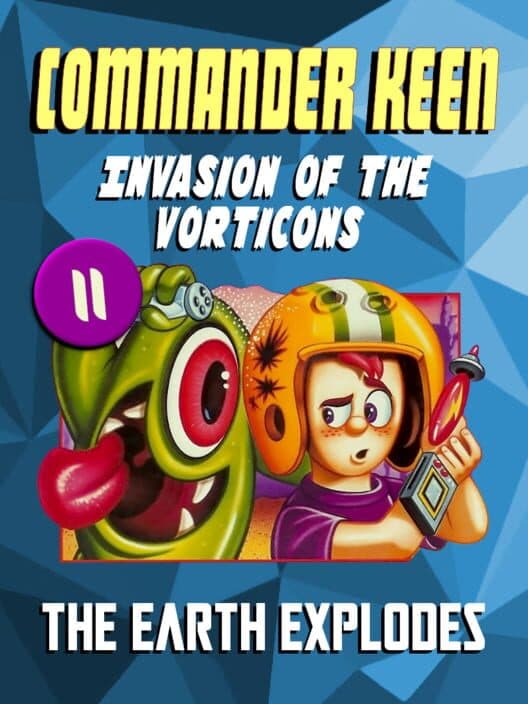 Обложка Commander Keen in Invasion of the Vorticons: The Earth Explodes