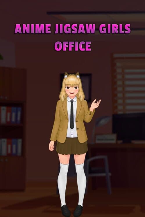 Обложка Anime Jigsaw Girls: Office