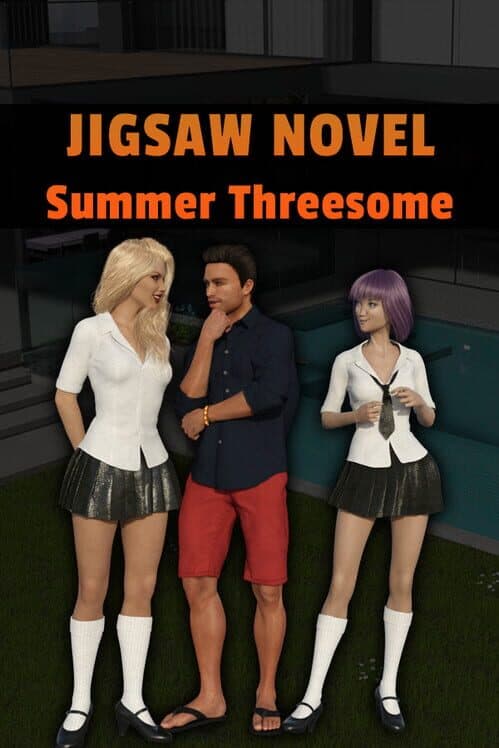 Обложка Jigsaw Novel: Summer Threesome