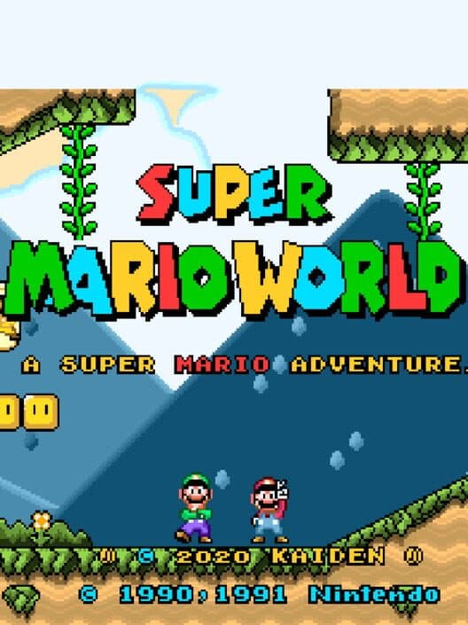 Обложка Super Mario World: A Super Mario Adventure